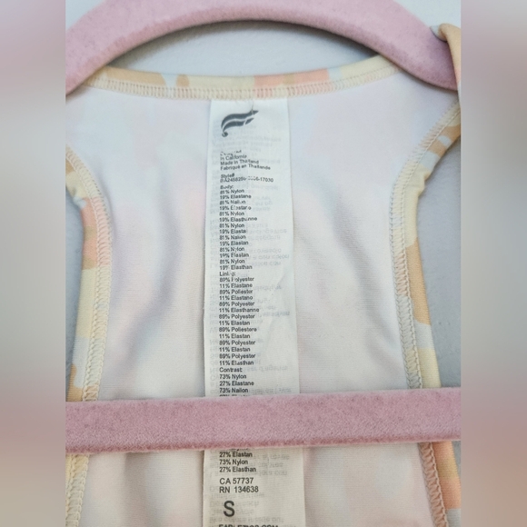 Fabletics On-The-Go Zip Sports Bra – Micro Camo – Size Small - Medium Impact - Picture 3 of 5